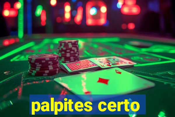 palpites certo